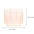 thumbnail image 2 of MasteelfCA Creative Acrylic Design Multi-grids Pen Pencil Ruler Holder Cup Desktop Stationery Organizer Makeup Brush and Accessory Holder (Random Color), 2 of 8