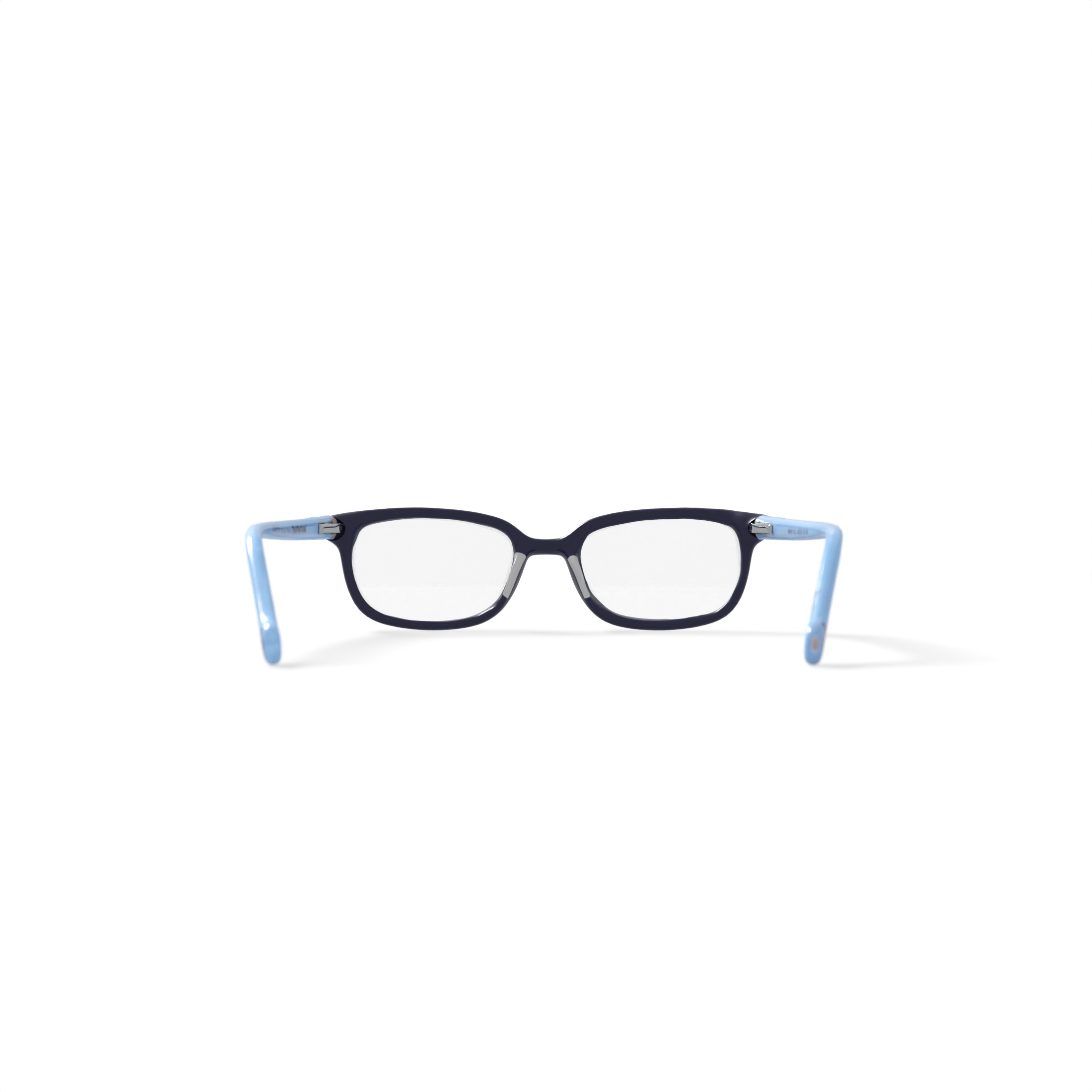 Paw Patrol Youth YB NIC PP09 Rectangular Prescription Eyeglasses with Case, Blue