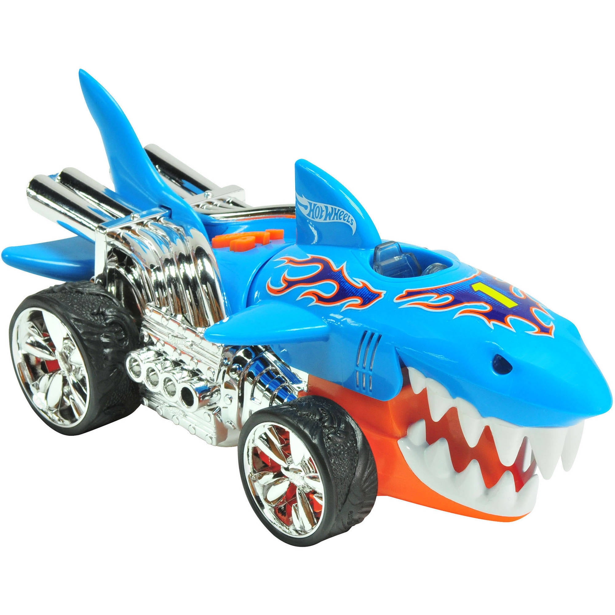 Hot Wheels Felt on The Go Mega Playmat Car Playset Shark Ocean Track 35x31 for sale online 