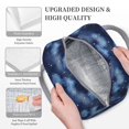 thumbnail image 3 of Disketp Starry Sky Bolsa Térmica para Almuerzo, Lonchera con Abertura Amplia y Gran Capacidad, Organizador Reutilizable para Mujeres, Hombres y Adultos, 3 of 6