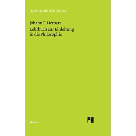 Lehrbuch zur Einleitung in die Philosophie (Hardcover)