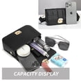 thumbnail image 6 of PORT&LOTUS Stylish Small Diamond-Quilted Handbag with Crossbody Strap, Exquisite Metal Lock Closure and Wide Shoulder Belt, 6 of 6