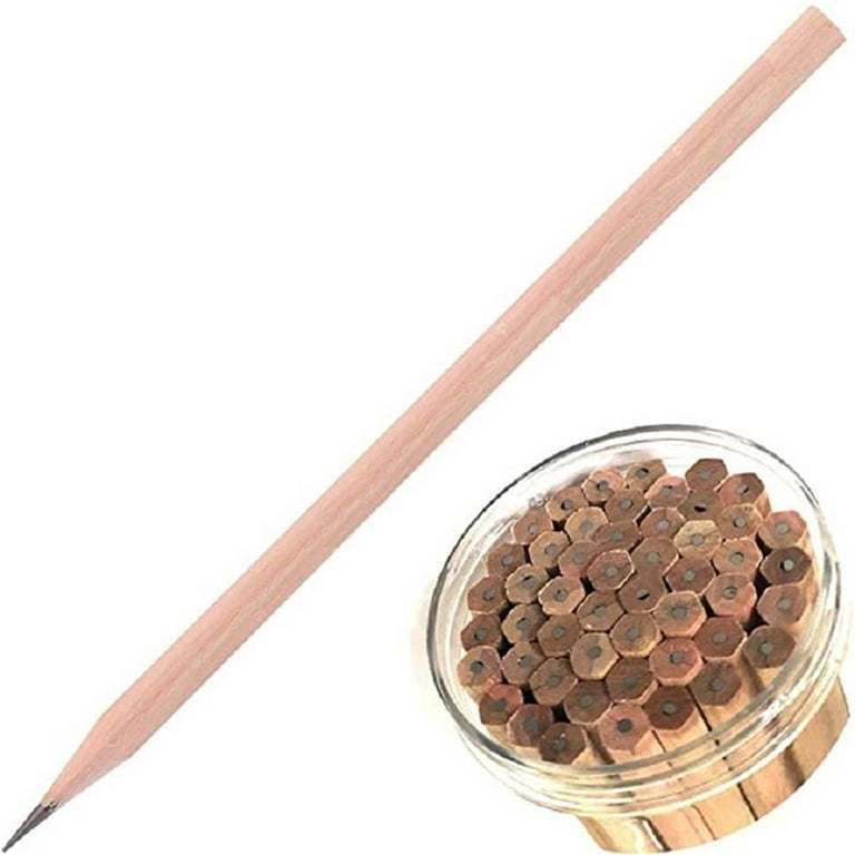 Vikakiooze Drawing Pencils for Kids, Pencils Made Of Pure Handmade Logs  Children's Stationery Creative Environmental Painting Tools 