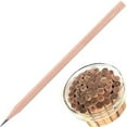 thumbnail image 3 of SDJMa 7mm HB Hexagonal Wooden Pencils in Bulk, 10 Pcs Natural Wood Grain Pencils, Sturdy, Break-proof, 3 of 8