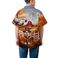 thumbnail image 5 of Thanksgiving Bulldog Pilgrim Grateful, Thankful, Blessed Fall Welcome Hawaiian Shirt Breathable Summer Unisex Merch Dog Lover Gifts Idea - 00021, 5 of 6