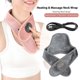 thumbnail image 2 of Thermal Massage Neck Support Neck Heating Pad Flexible Velvet Materials USB Powered For Travel And Daily Relaxation Pink, 2 of 4