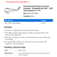 thumbnail image 2 of Power Steering Pressure Line Hose Assembly - Compatible with 2001 - 2007 Toyota Sequoia 4.7L V8 2002 2003 2004 2005 2006, 2 of 2
