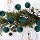 thumbnail image 5 of Decoraciones Del Árbol de Navidad 12 Paquetes de Terciopelo Flocado Ornamentos de Bola, Luces Del Árbol de Navidad a Prueba de Roturas 2.36 Pulgadas Grandes para la Decoración de la Corona Del Manto D, 5 of 7