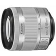 thumbnail image 2 of Canon EF-S 18-55mm F/4-5.6 IS STM Lens (Silver) (1620C002) + Lens Pouch + Filter Kit + Cap Keeper + Cleaning Kit(International Model), 2 of 3