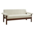 thumbnail image 3 of Christopher Knight Home 72.8" Modern Loveseat Sofa, 2-Seater Couch with Armrest Pillows, Beige, 3 of 9