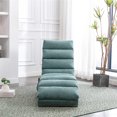 thumbnail image 2 of Newboti Linen Massage Chaise Lounge Indoor with Remote Control,Ergonomic Electric Massage Long Lounger with 5 Modes for Office, Living Room,Bedroom (Teal) 99537600405215, 2 of 16