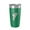 Green, variant on Waldo Lake Map Tumbler Travel Mug Insulated Laser Engraved Coffee Cup Oregon 20 oz Orange