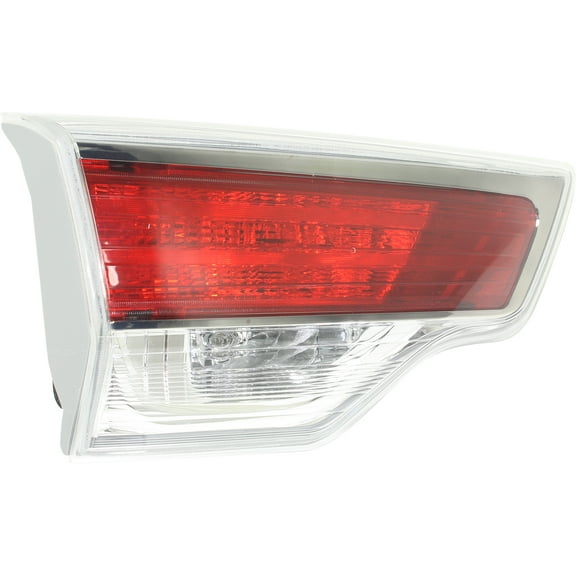 Tail Light Compatible With 2014-2016 Toyota Highlander Left Driver Side, Inner With bulb(s)