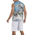 thumbnail image 2 of Pofeuu Horses Running Through The Water Print Basketball Jersey, Shirts for Men Youth Basketball Jersey Crew Neck-Large, 2 of 6