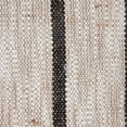 thumbnail image 5 of Ox Bay 14" x 36" Hand-Woven Tan/ Black Stripe Jute Cotton Blend Pillow Cover, 5 of 11