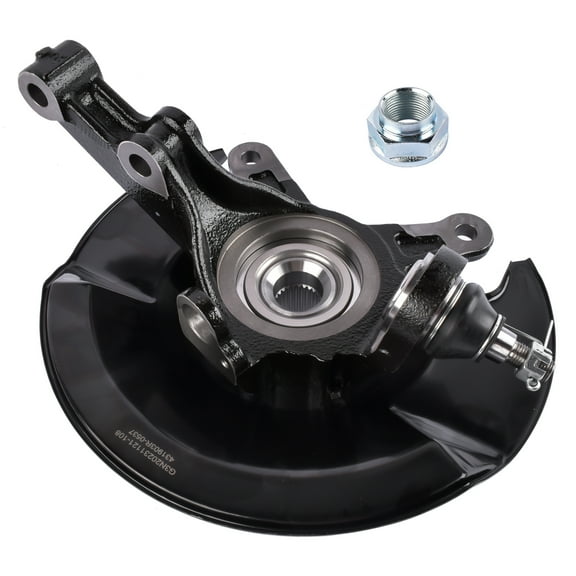 Mustrod 698-478 Front Right Side Steering Knuckle & Wheel Bearing Hub for Honda Civic 1.7L 2001-2002