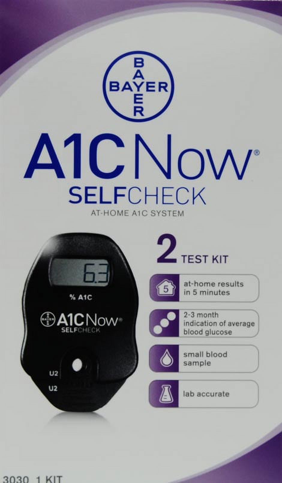 A1CNOW Self Check (2 Count Test) - image 2 of 4