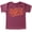 Orange on Vintage Burgundy Shirt, variant on Spooky Dude Retro Spiderweb Shirt for Baby and Toddler Youth Boys Halloween and Fall Shirt Black Shirt 12 Months