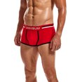 thumbnail image 1 of zuwimk Mens Underwear Men's Underwear Bamboo Briefs Super Soft Comfort Lightweight Pouch Briefs Red,L, 1 of 4