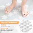 thumbnail image 4 of Non Slip Bathtub Stickers,10 PCS Shower Stickers for Safety Bathroom Tubs,Bathtub Non Slip Stickers and Adhesive Decals Scraper for Bath Tub,Shower Floor,Stairs,Ladders, 4 of 7