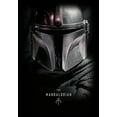 thumbnail image 2 of Men's Star Wars: The Mandalorian The Mandalorian Bounty Hunter Shadow  Graphic Tee Black 3X Big Tall, 2 of 3
