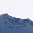 thumbnail image 4 of Mens Oversize Cotton T-Shirts Summer Casual Solid Color T Shirt Loose Fit Baggy Crewneck Tees, 4 of 7