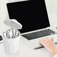 thumbnail image 4 of Office Trash Bin Waste Storage Bucket Plastic Waste Can Small Garbage Bin Desktop Trash Can, 4 of 10