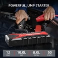 thumbnail image 2 of Arrancador portátil para coche DBPOWER 3000A/80.66Wh 12V, 2 of 7