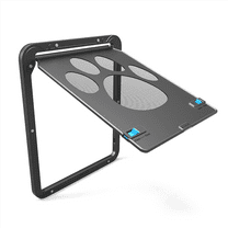 Pet Kitty Dog Door Flap Gate Opener Controlled Entry Electronic Screen Window Protector W，0k135