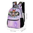 thumbnail image 2 of The Powerpuff Gi-rls Shoulder Backpack Casual Rucksack Bookbag Lightweight Prints Daypack, 2 of 8