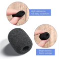 thumbnail image 4 of 100 Pieces Mini Foam Microphone Windscreen for Headset Microphones, 4 of 5