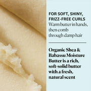 Sky Organics Organic Shea & Babassu Moisture Butter to Moisturize Hair and Body, 8 oz
