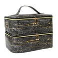 thumbnail image 4 of Organizador de esmalte de uñas, bolsa de almacenamiento, soporte para esmalte de uñas, estuche de transporte portátil para esmalte de uñas de viaje, negro, 4 of 10