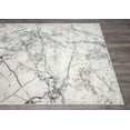 thumbnail image 4 of Abani Luna Collection Floor Tile 5' x 8' Cream Grey Modern Area Rug, 4 of 5