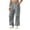 Gray, variant on MLCDZ Women's Barrel Leg Track Pants Baggy Drawstring Elastic Waist Lightweight Hiking Athletic Sweatpants Loose Workout Sports Gym Trousers with Pockets