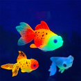 thumbnail image 2 of Simulación Luminosa Peces De Oro Grandes Medusas Marinas Tanque De Decoración De Paisajismo De Silicona Suministros De Acuario Gao Jinjia unisex, 2 of 2