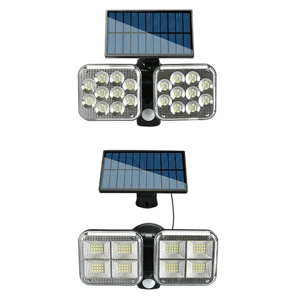 Ganfancp 120Led Luz Solar Plegable Luz de Pared Sensor Inteligente Alto Brillo Farola Led Luces de Jardín Rebajas Hoy Liquidación 1*Lámpara Solar, 1*Manual de Instrucciones