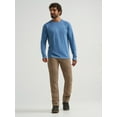 thumbnail image 2 of Wrangler ATG™ Men's Balsam Knit Shirt, Color: Coronet Blue, Size: XL, 2 of 5