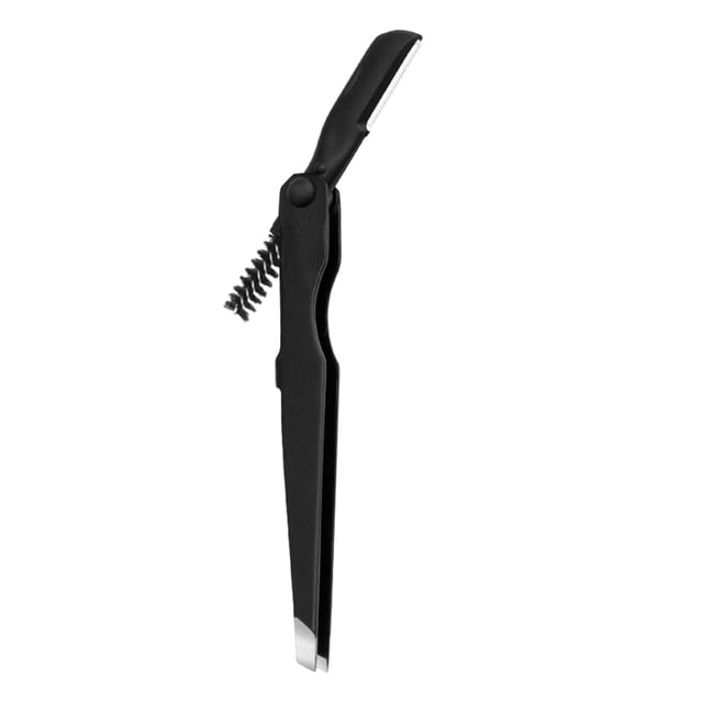 Pinzas para cejas Sunnimix recortador de cejas negro