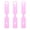 Pink, variant on OULII 3-Pack Travel Luggage Tags Baggage Label Set for Easy Identification