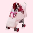 thumbnail image 6 of CreativeArrowy Baby stroller rain cover universal baby stroller transparent breathable warm rain and windproof cover, 6 of 8