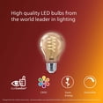 thumbnail image 4 of Bombilla LED Philips de 6,5 W (60 W) A19 Vintage Edison, paquete de 1, 4 of 9