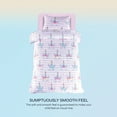 thumbnail image 5 of Boston Linen Co. Magical Unicorn Kids Duvet Cover Set, 100% Cotton Bedding Set 2 Piece for Boys and Girls, Ultra Soft and Breathable Duvet Cover with Cute Cartoon Printed, 5 of 8