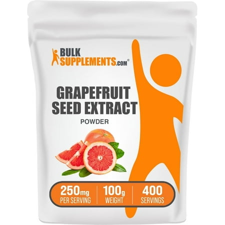 BulkSupplements Grapefruit Seed Extract Powder - 250mg per Serving - 100 Grams (3.5 oz)