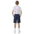 thumbnail image 2 of Birdie Bound Boys Print Performance Golf Polo Shirt with UPF50, Sizes XS-XL, 2 of 5