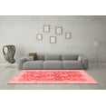 thumbnail image 3 of Ahgly Company Indoor Rectangle Abstract Red Modern Area Rugs, 4' x 6', 3 of 4