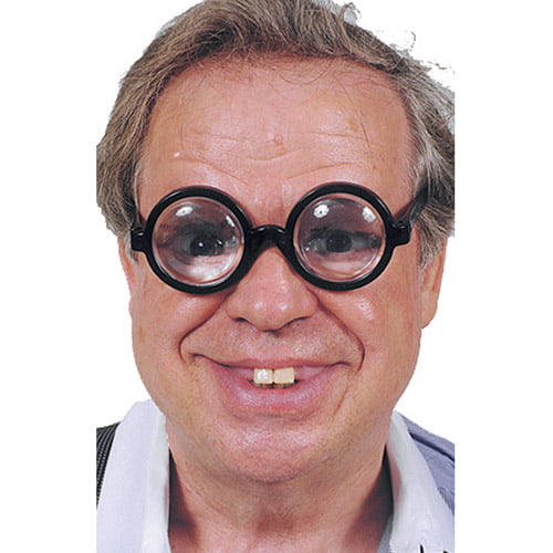 Nerd Bookworm Glasses Adult Halloween Accessory