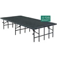 thumbnail image 1 of National Public Seating S4832C-02 48 x 96 x 32 in. Portable Stage with Carpet, Grey, 1 of 1