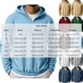 thumbnail image 4 of MaFYtyTPR Men's Half Zip Hoodie Sweatshirt Long Sleeve Casual Pullover with Pockets for Fall Winter 01-Gray XL, 4 of 6