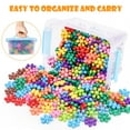 thumbnail image 5 of Nitoy Copo de nieve Bloques de construcción entrelazados Juguete educativo 300 piezas para niños a partir de 3 años Juguete de tallo de creatividad de aprendizaje temprano de plástico sólido multicolo, 5 of 5